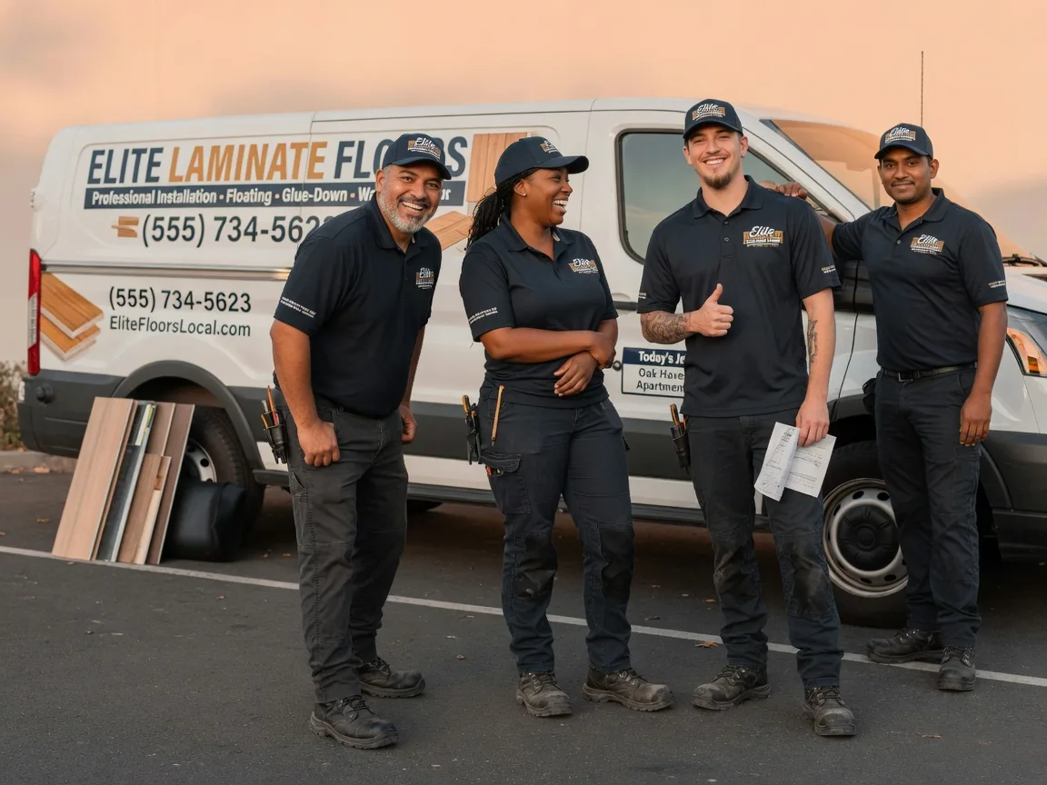 Laminate flooring installation company in Oakwood, GA